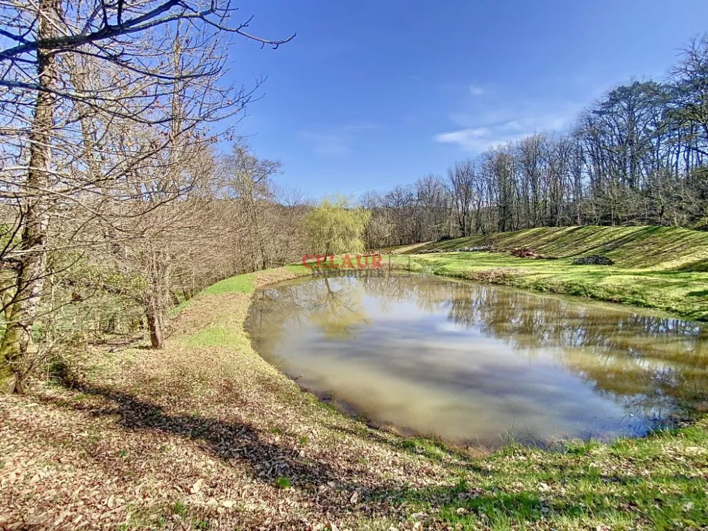 TERRAIN DE LOISIRS AVEC ETANG DE PECHE