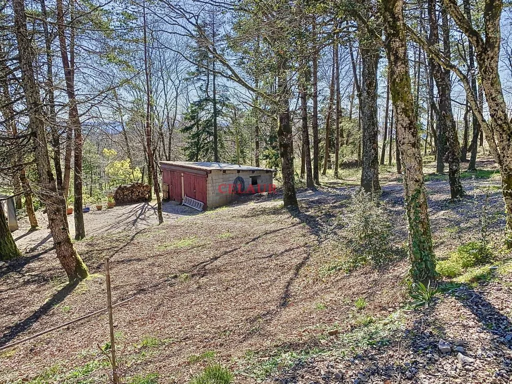 WOODEN HOUSE OF 2022 ON 5041 M&sup2; OF WOOD