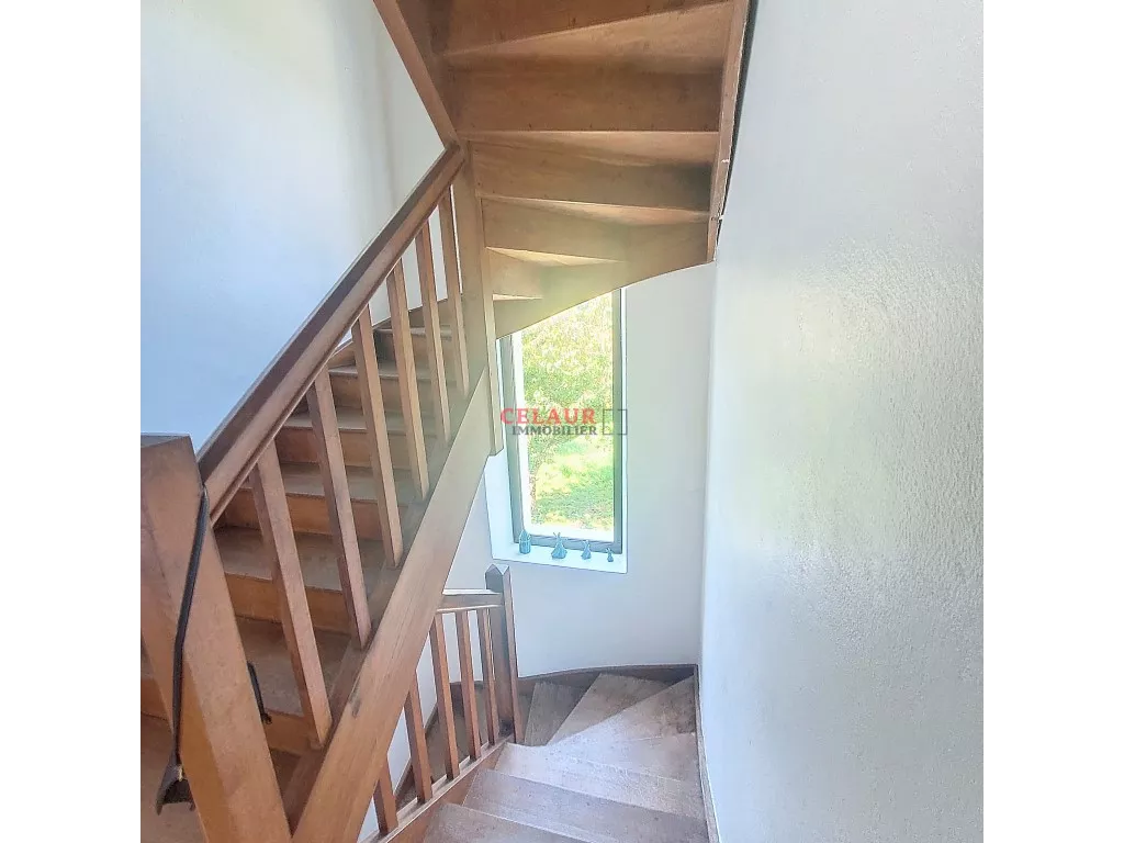 Maison mitoyenne avec jardin