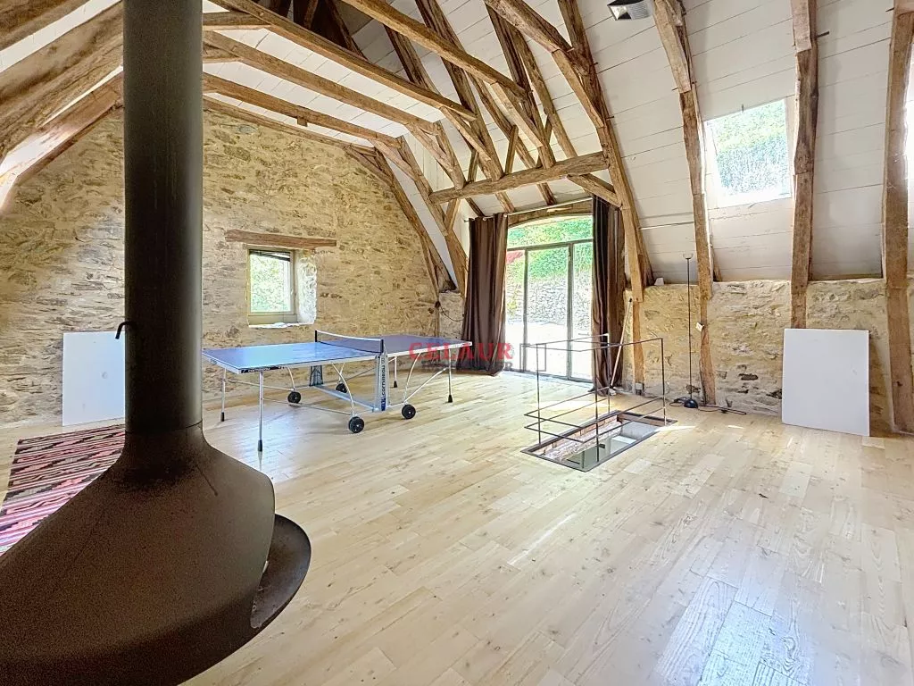 2 RESTORED HOUSES WITH POOL VIEW OF THE DORDOGNE
