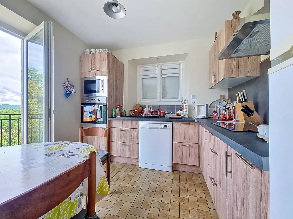 Dry stone villa with panoramic view.