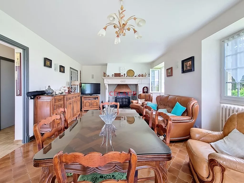 Dry stone villa with panoramic view.