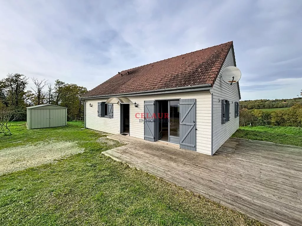 PLAIN PIED A OSSATURE BOIS SUR 1566 M² DE TERRAIN