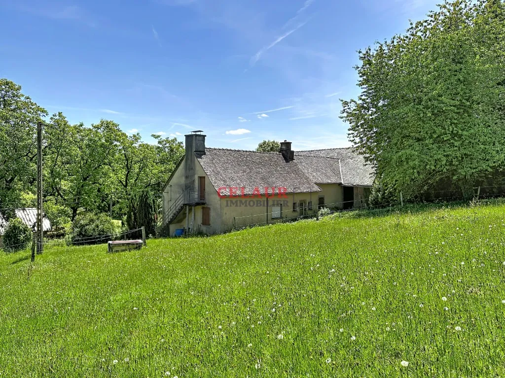 PROPRIETE EN PIERRE AVEC GRANGE A RESTAURER