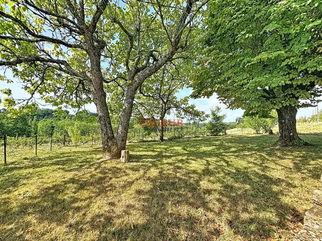 MAISON EN PIERRE SUR 2085 M&sup2; DE JARDIN AVEC GARAGE