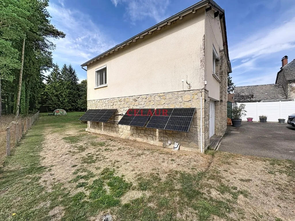 MAISON D'HABITATION ET TERRAIN CLOS